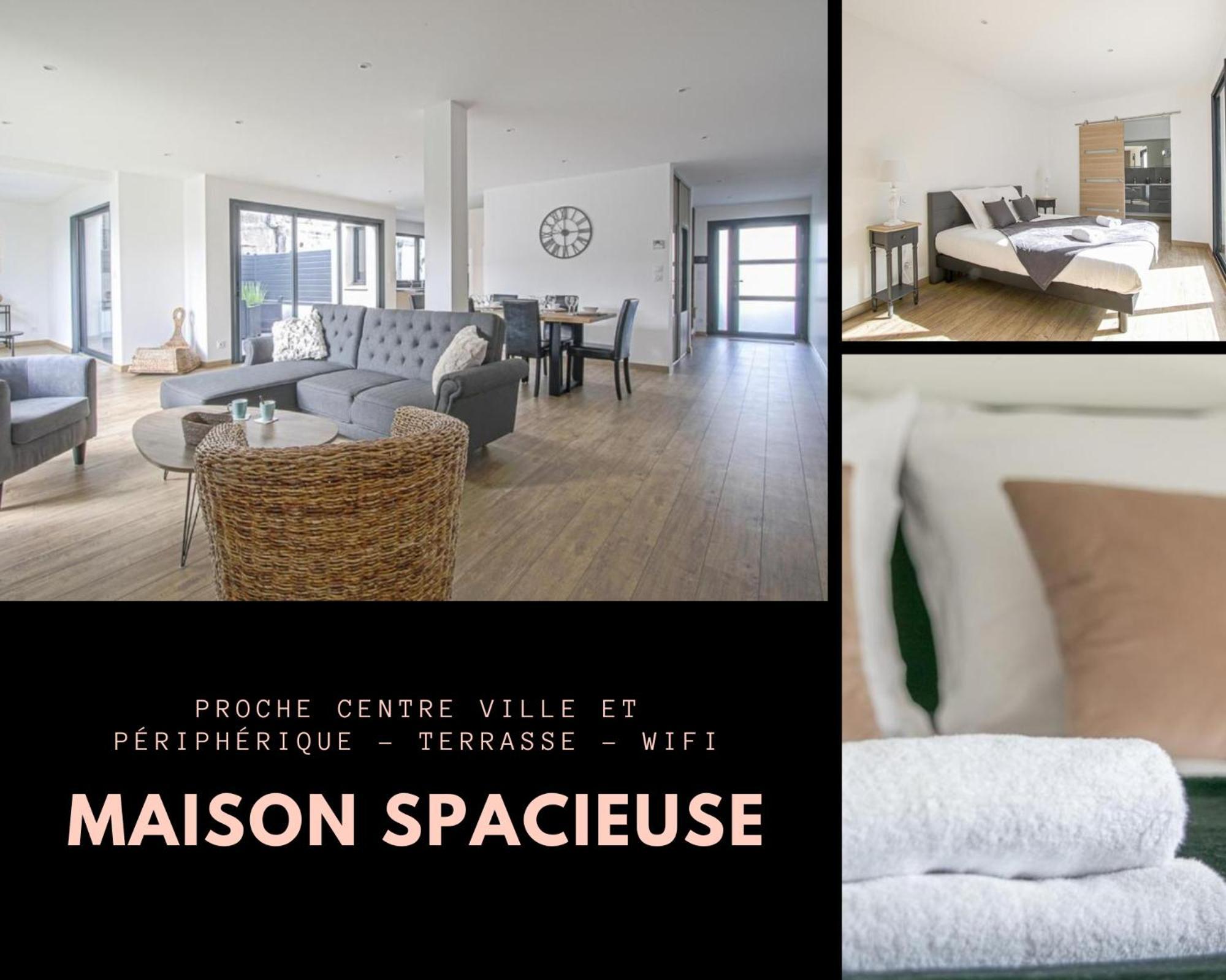 Quijote, Maison Moderne Avec Terrasse A Кан Екстериор снимка